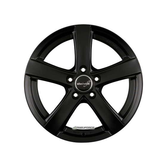 2DRV BY WHEELWORLD - WH24 SCHWARZ MATT LACKIERT 6,5X16 LK:5/108 ET:50 ML:63,4